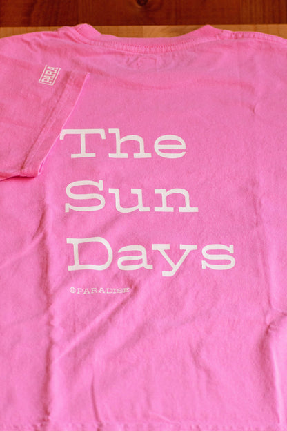 Short sleeve pocket T-shirt/The Sun Days