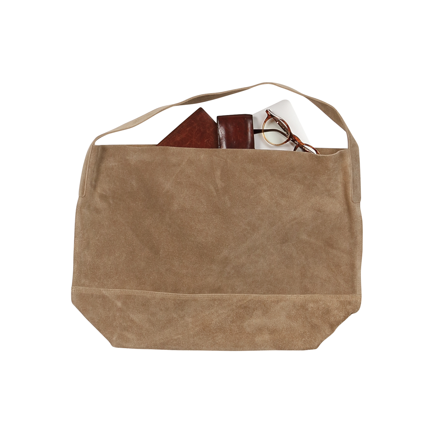 Suede Shoulder Bag