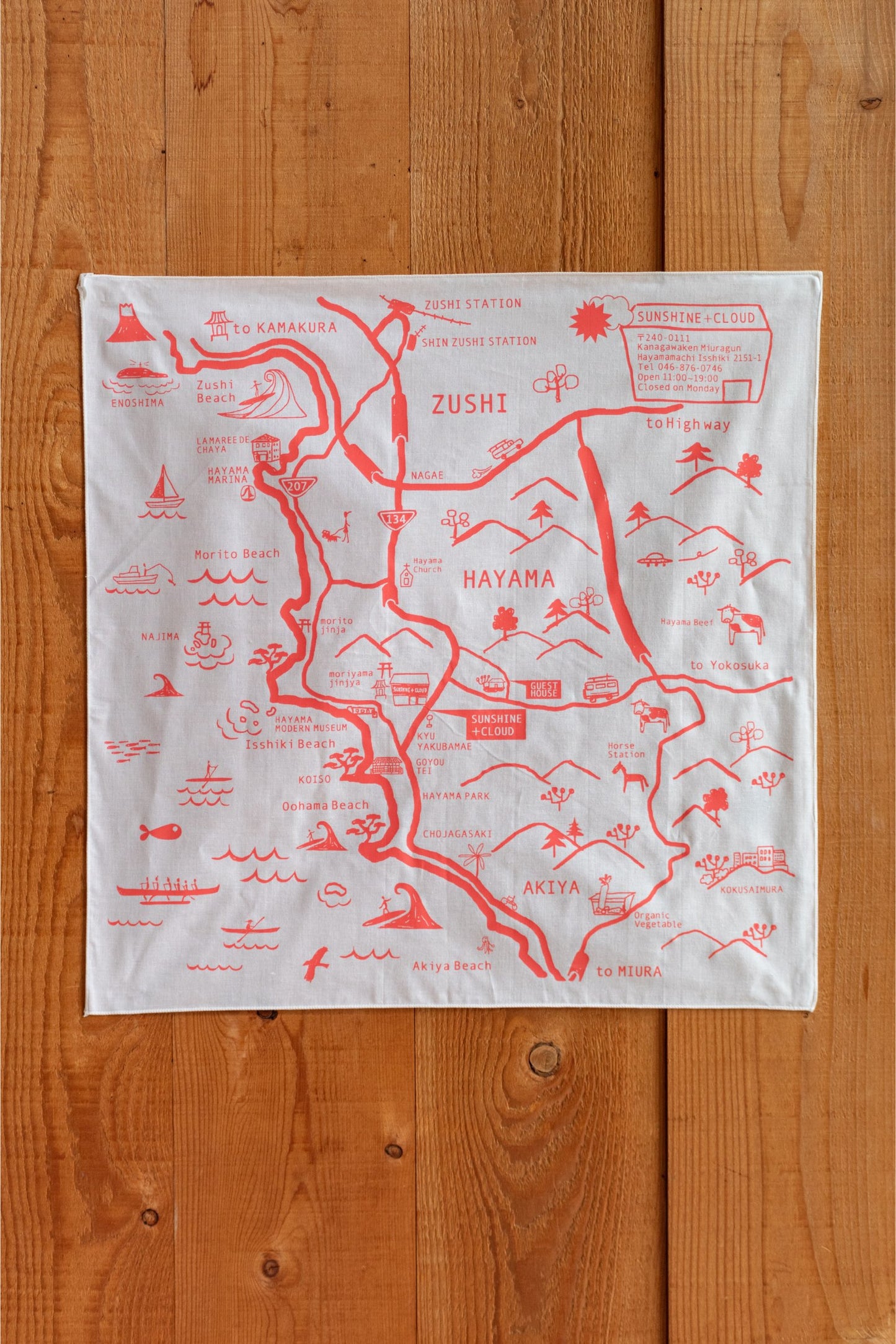 MAP BANDANA