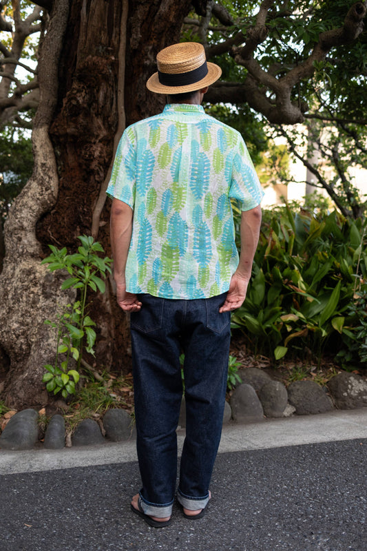 Slip on short sleeve shirt