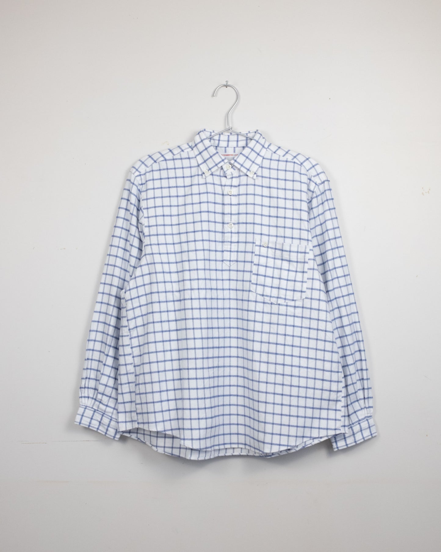 SLIP ON SHIRT / BRUSHED CHECK