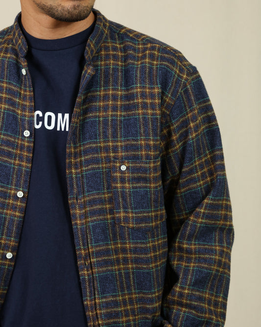 OPEN STANDA / TWEEDY COTTON CHECK