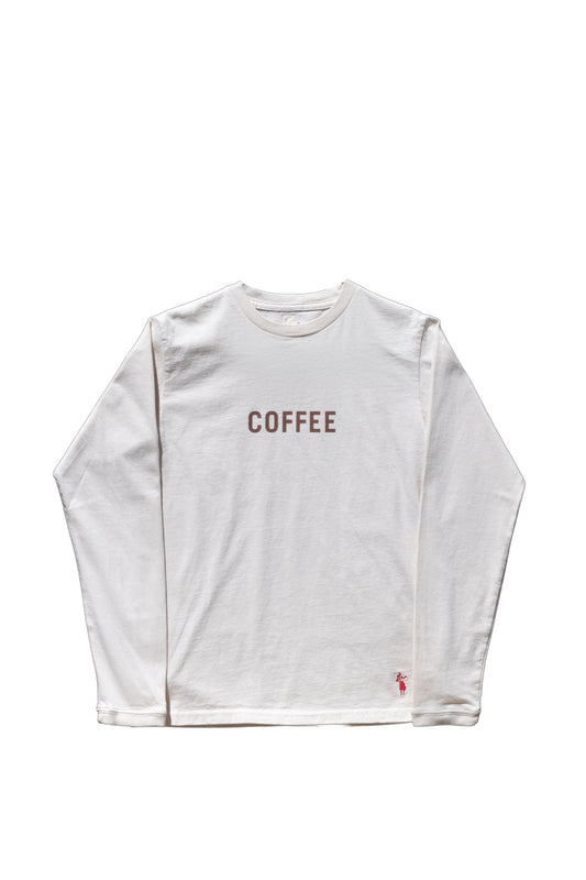 Long sleeve T-shirt / COFFEE-MILK