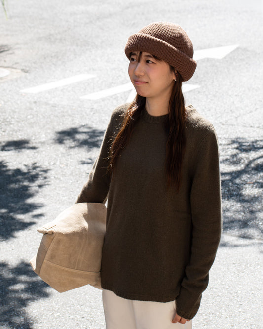 KNIT DECK CAP / P28