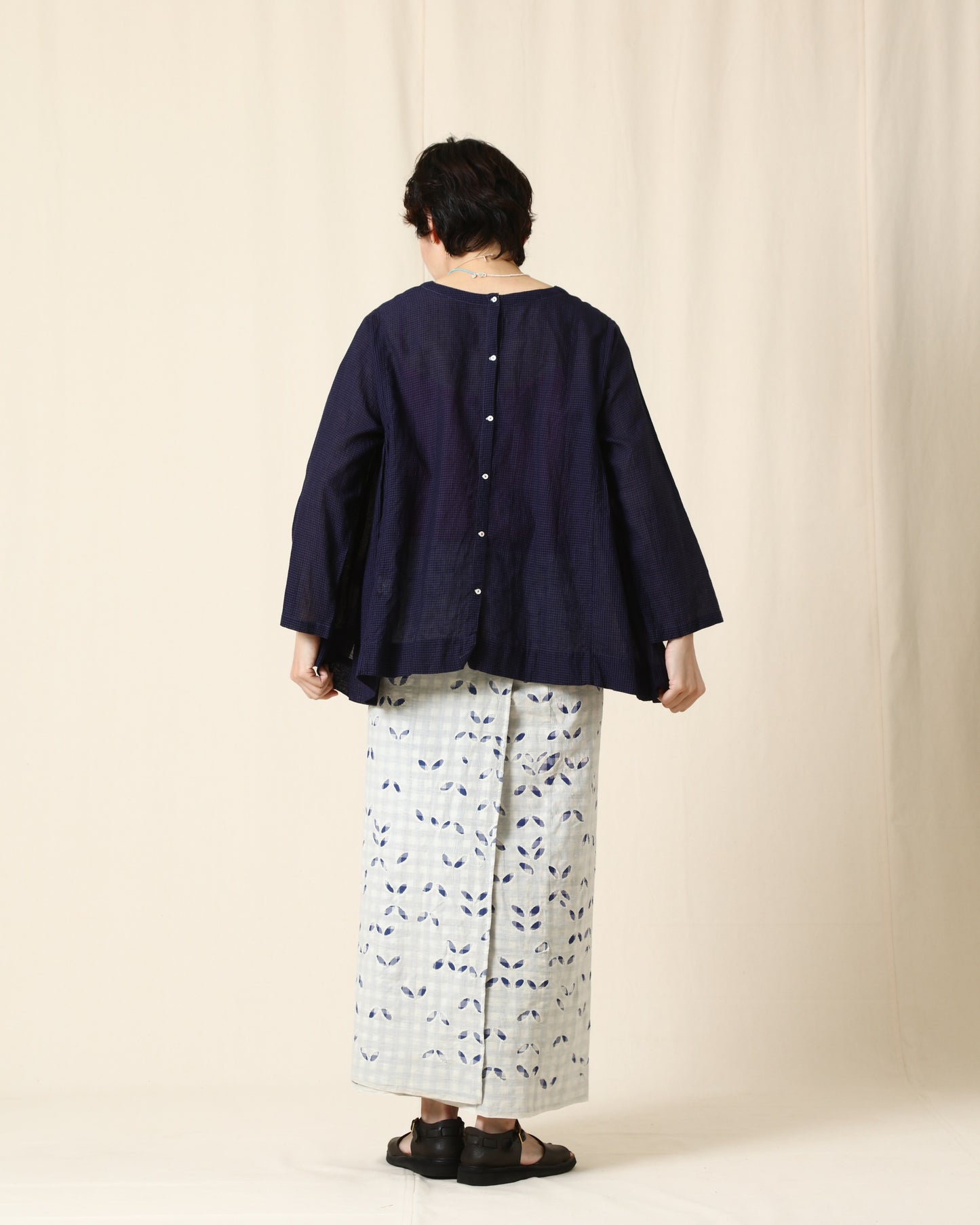 Navy Blouse / injiri