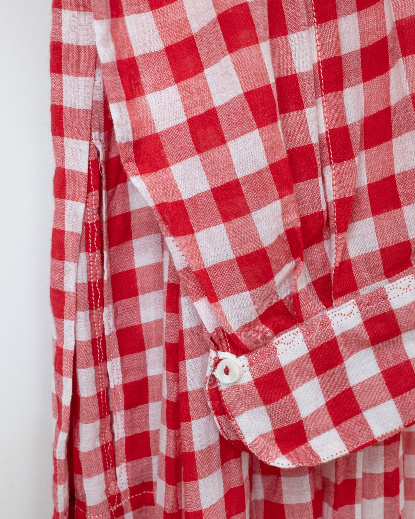 Gingham Check Dress / injiri