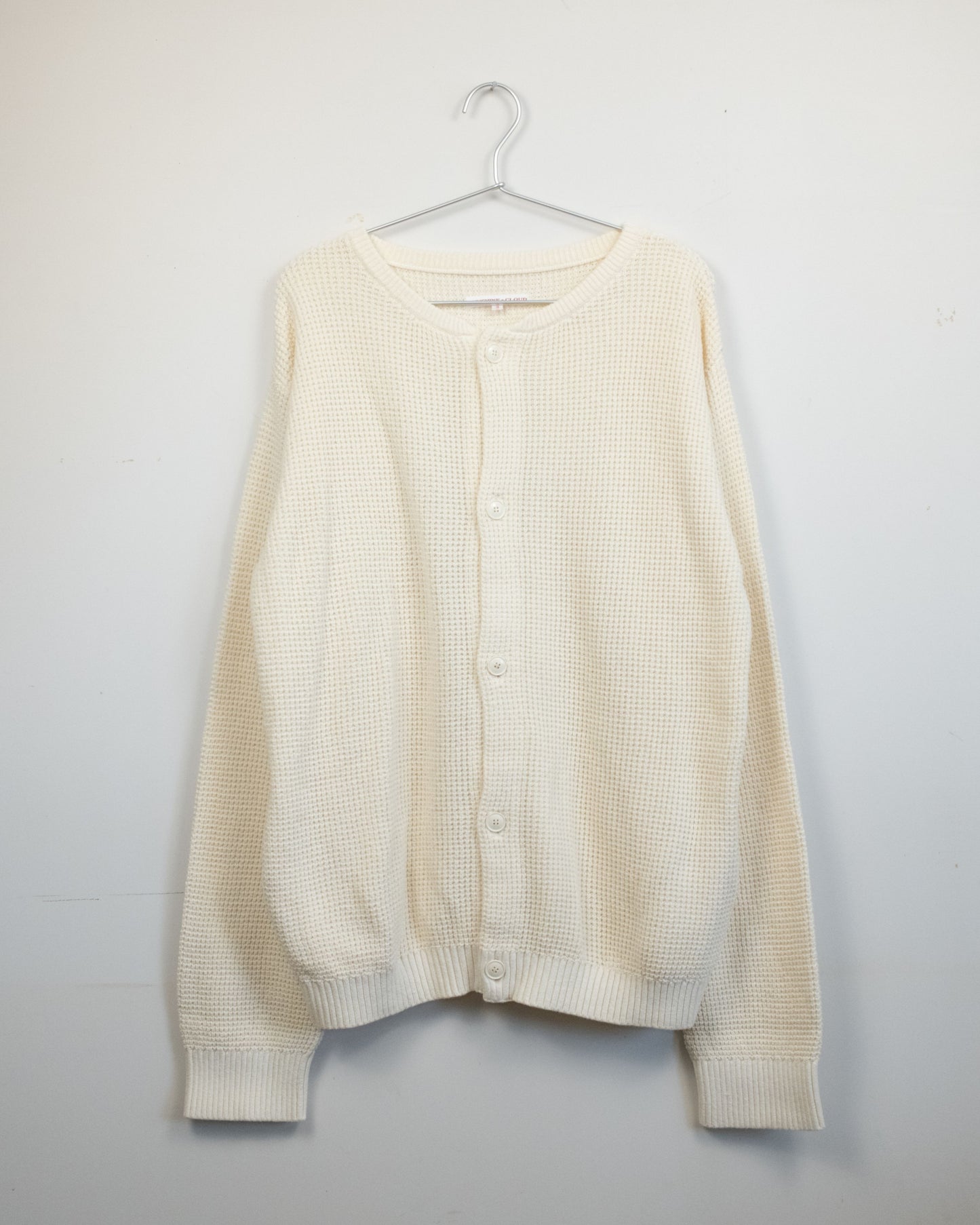 WAFFLE CARDIGAN