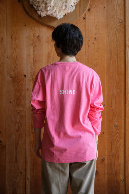 Long sleeve T-shirt/ MOON - SHINE