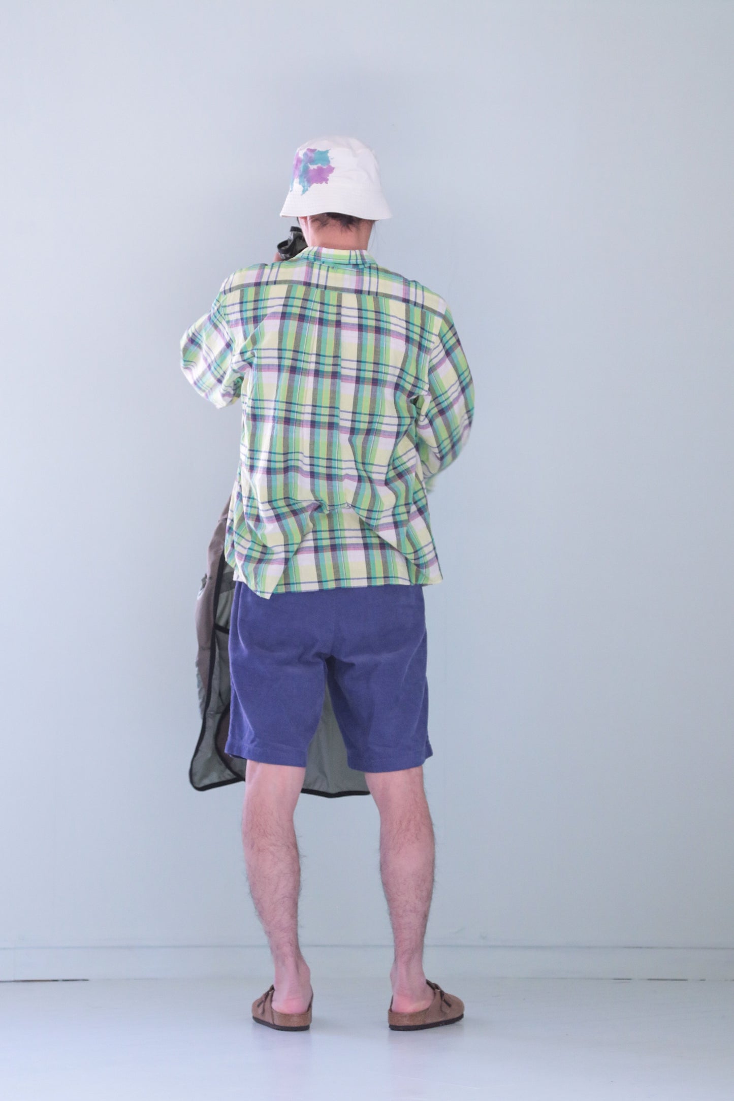 SLIP ON SHIRT / COTTON MADRAS CHECK