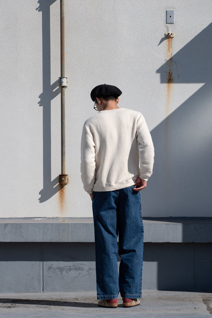 吊り編みトレーナー