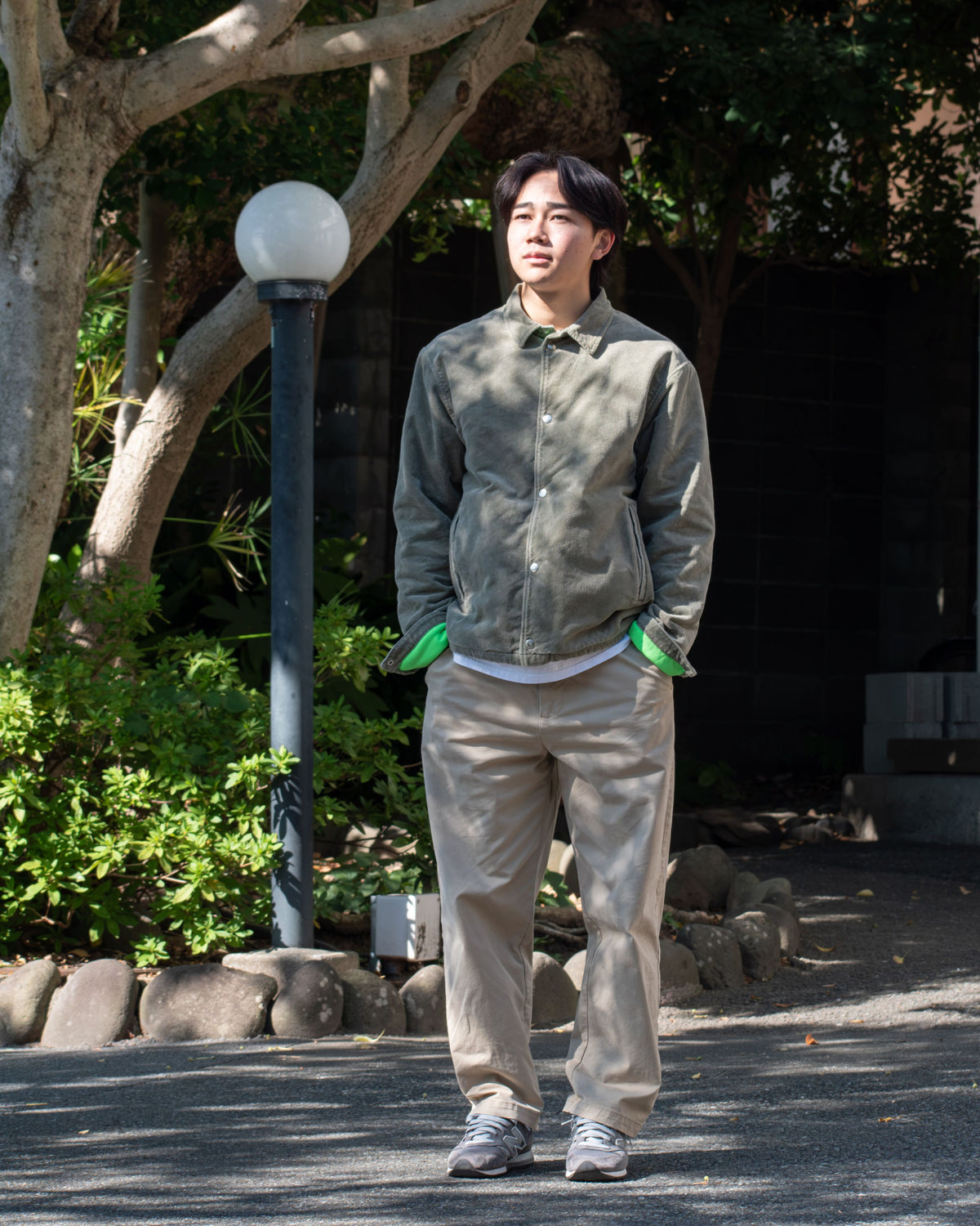 LINED COACH JACKET / P3
