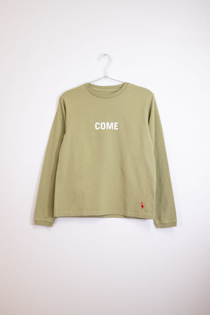 Long sleeve T-shirt / COME-BACK