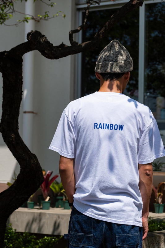 Short sleeve T-shirt/DOUBLE-RAINBOW