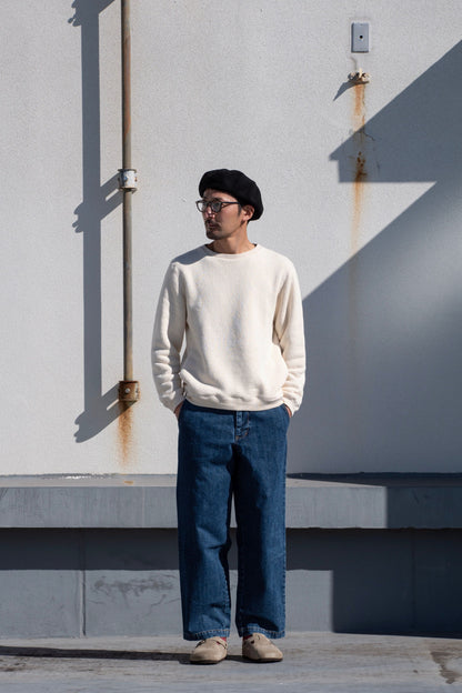 吊り編みトレーナー