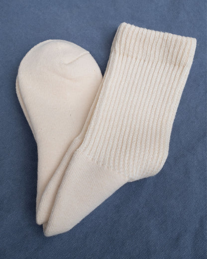 ORGANIC DAILY 3 PACK CREW SOCKS / P18