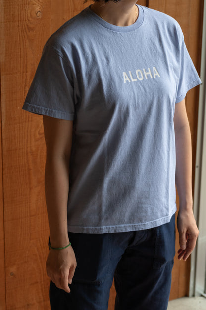Short sleeve T-shirt/ALOHA-MAHALO