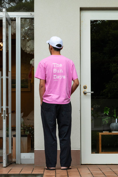 Short sleeve pocket T-shirt/The Sun Days