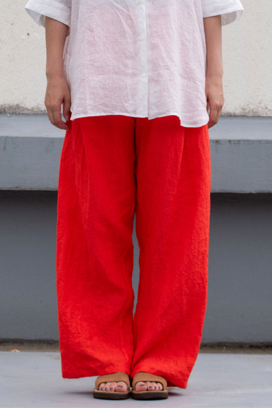 apuntob linen trousers