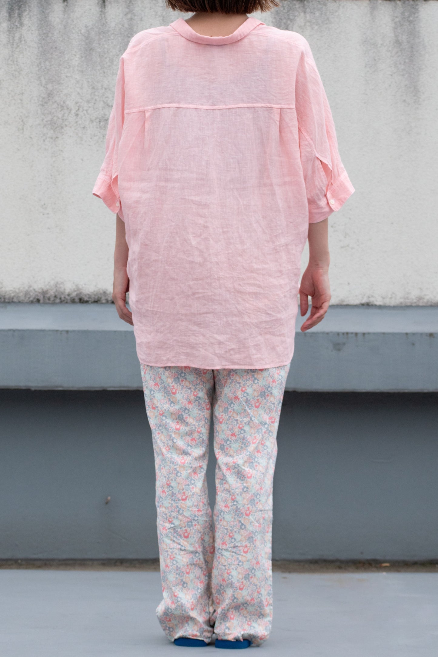 LAYERED PANTS COTTON