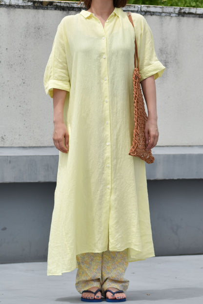 RAGLAN SLEEVE SHIRT DRESS