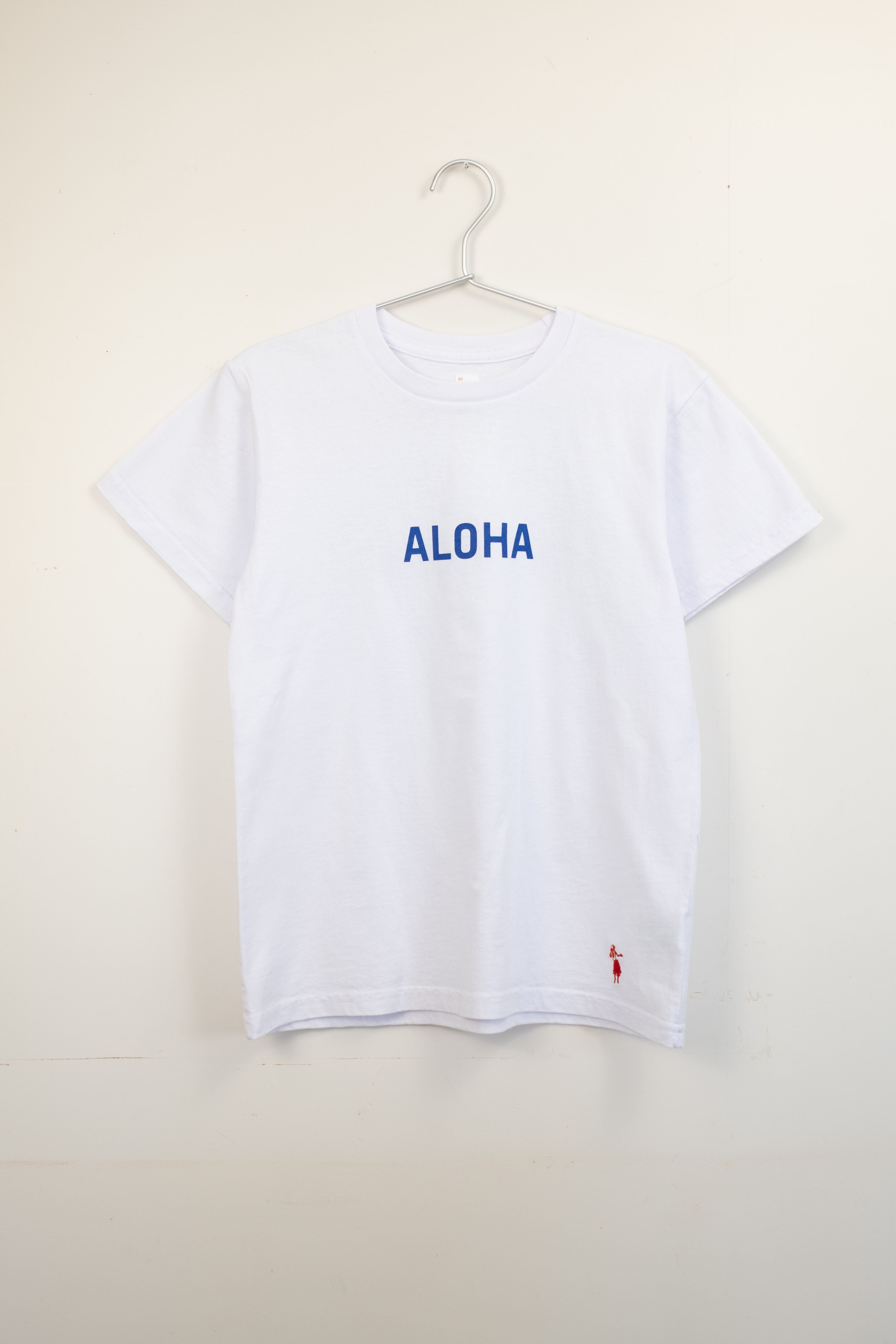 髙松アロハ ALOHA 刺繍Tシャツ ホワイト Mサイズ T-SHIRTS / ALOHA-MAHALO – Sunshine+Cloud