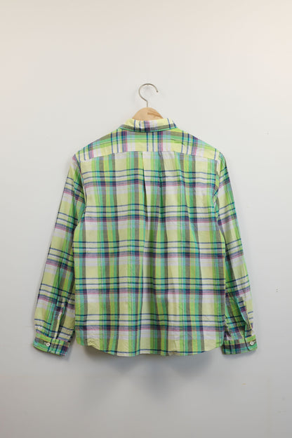 NEW WEST SHIRT / COTTON MADRAS CHECK
