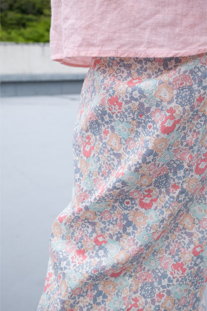 LAYERED PANTS COTTON