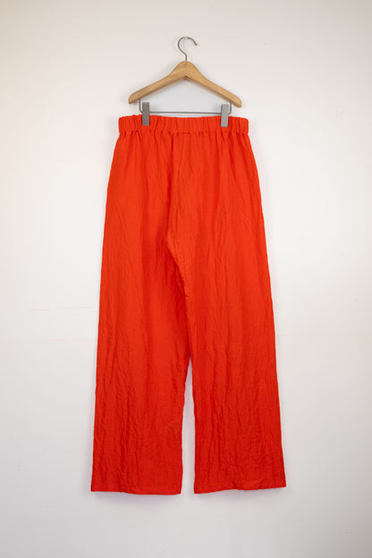 apuntob linen trousers