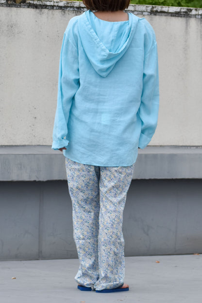 LAYERED PANTS COTTON