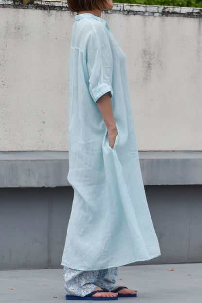 RAGLAN SLEEVE SHIRT DRESS