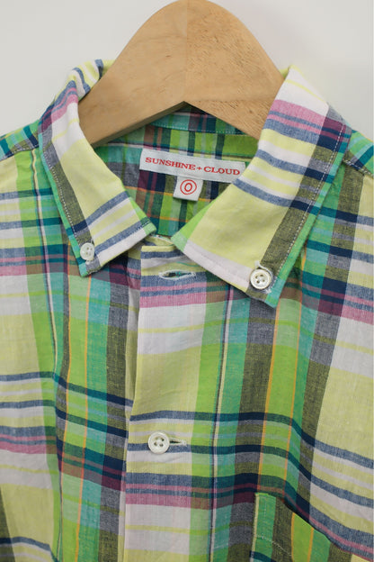 NEW WEST SHIRT / COTTON MADRAS CHECK