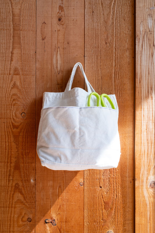 LITTLE MARKET BAG | ホワイトキャンバス