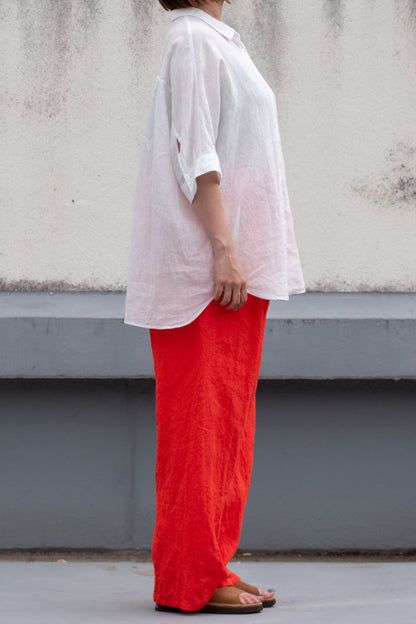 apuntob linen trousers