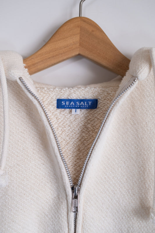 吊り編みパーカ