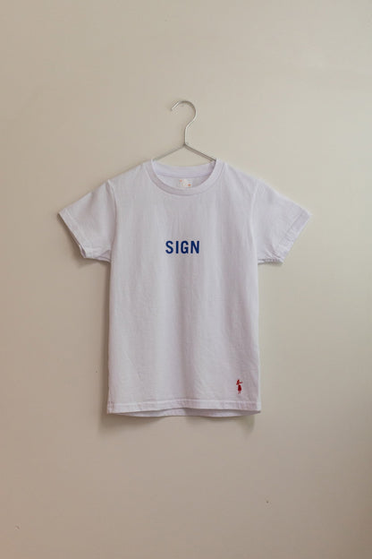 Short sleeve T-shirt/SIGN-UP