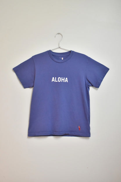 Short sleeve T-shirt/ALOHA-MAHALO