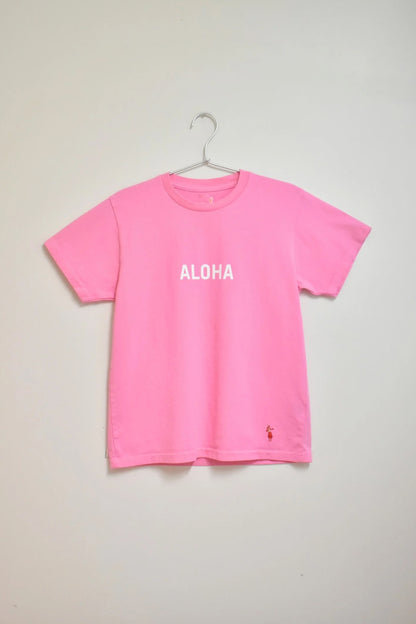 Short sleeve T-shirt/ALOHA-MAHALO
