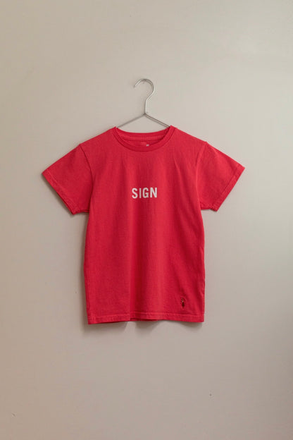 Short sleeve T-shirt/SIGN-UP