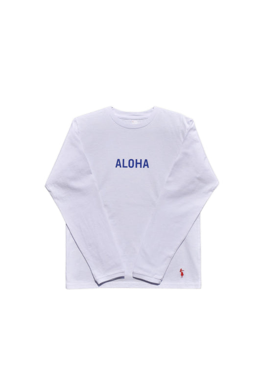 Long sleeve T-shirt / ALOHA-MAHALO