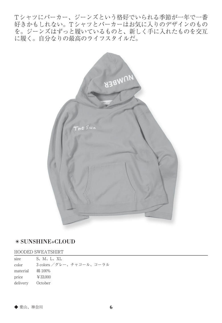 CATALOG 64 / 6 / p.6 HOODED SWEATSHIRT