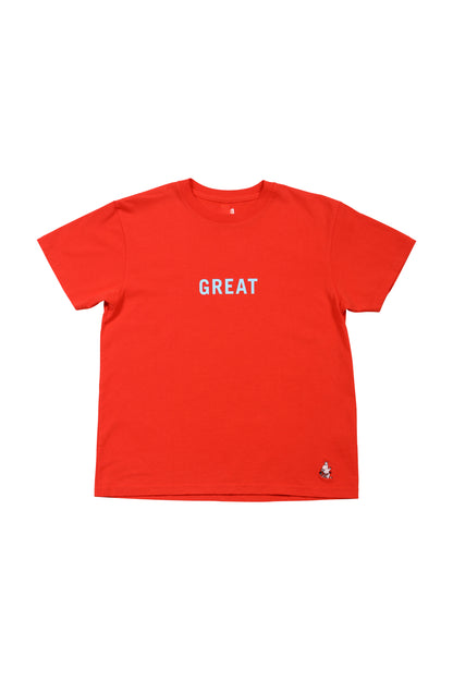 MOOMIN Collaboration T-shirt/GREAT - LOVE  / ムーミンママ