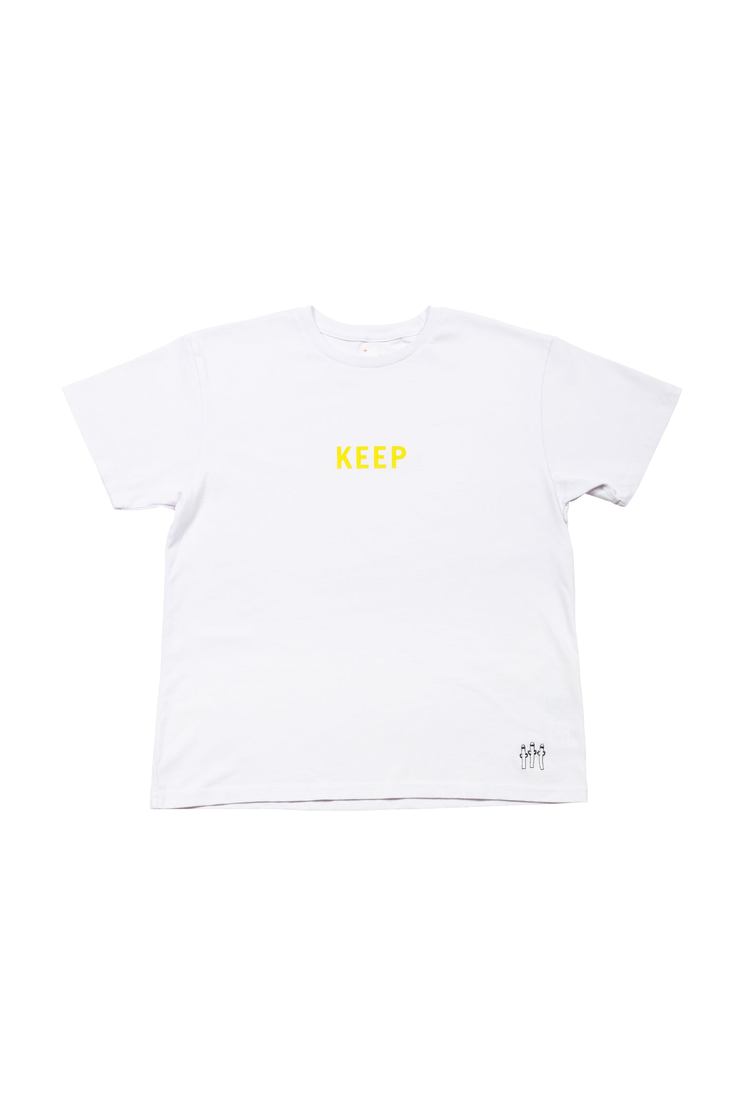 MOOMIN Collaboration T-shirt/KEEP - MOVING / ニョロニョロ