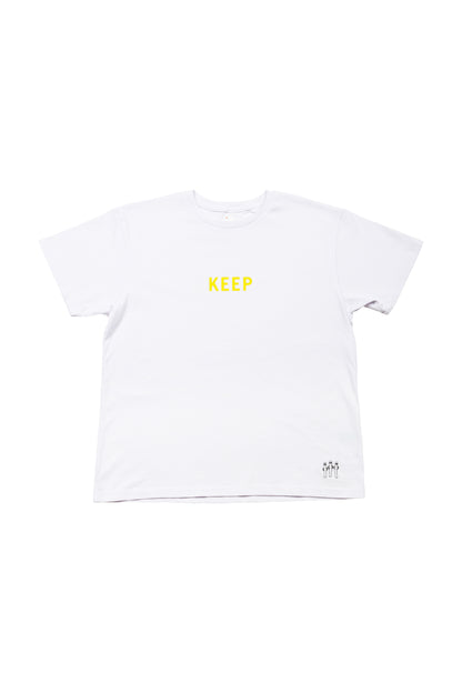 MOOMIN Collaboration T-shirt/KEEP - MOVING / ニョロニョロ