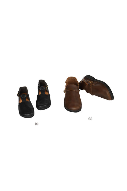 AURORA SHOES (a)T-STRAP、(b)MIDDLE ENGLISH