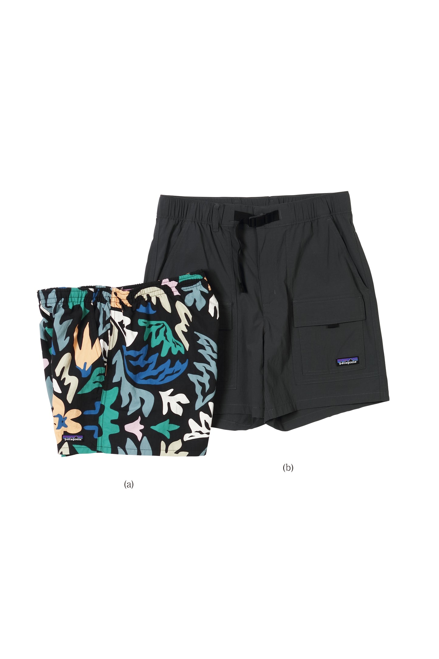 (a) Women's Baggies Shorts (b)Men's Outdoor Everyday Shorts